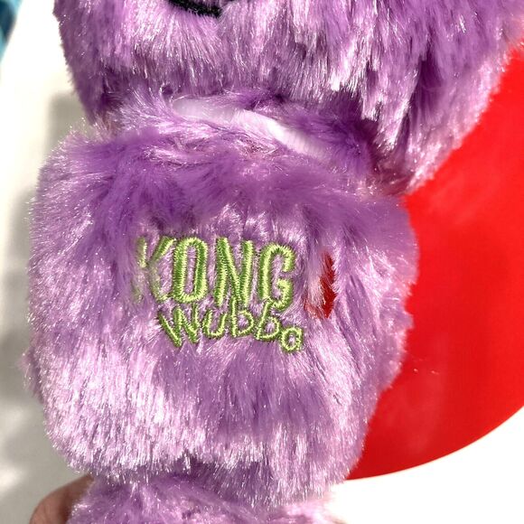 KONG Wubba Plush Squeaky Octopus Dog Toy Interactive Tug & Fetch Size Small Cute - Picture 11 of 16